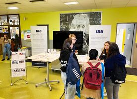 IBG präsentiert sich auf der BOM (Berufsorientierungsmesse) 2023