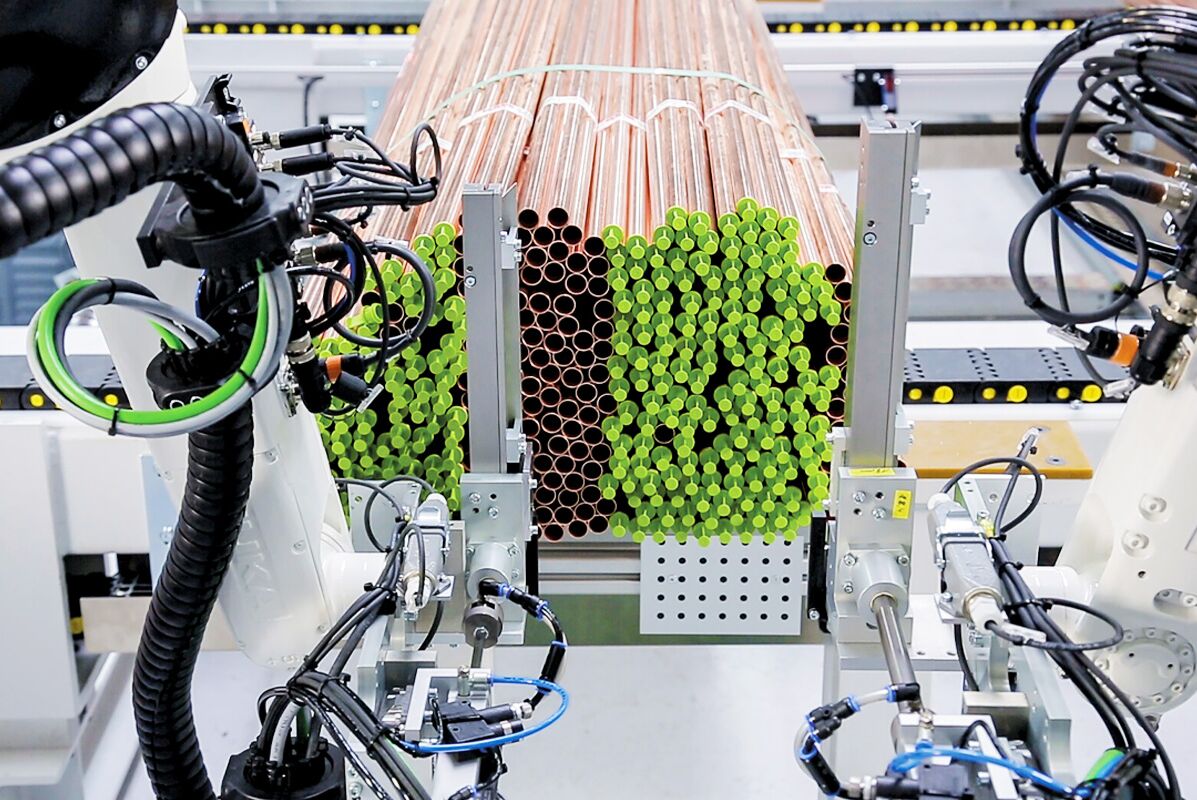 Plug Setting Plug setting: Fully automatic sealing of pipes