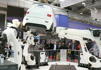 IBG - Vision Car technology demonstration: Impression of the Hannover Messe 2019