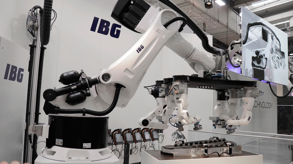 IBG - Medusa gripper from 3DProCar at Hannover Messe 2019