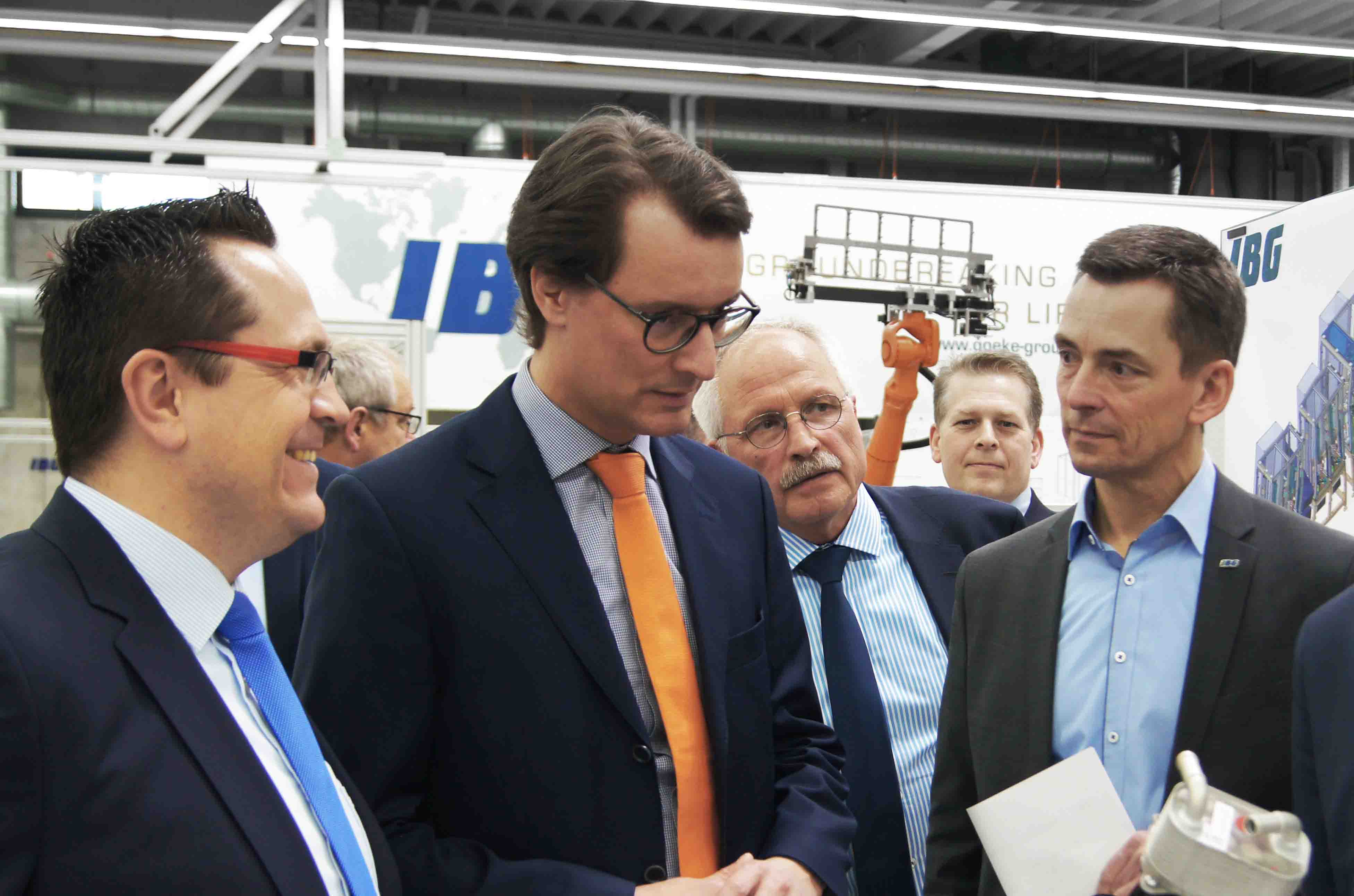IBG - Eindrücke des politischen Besuchs am Standort Neuenrade